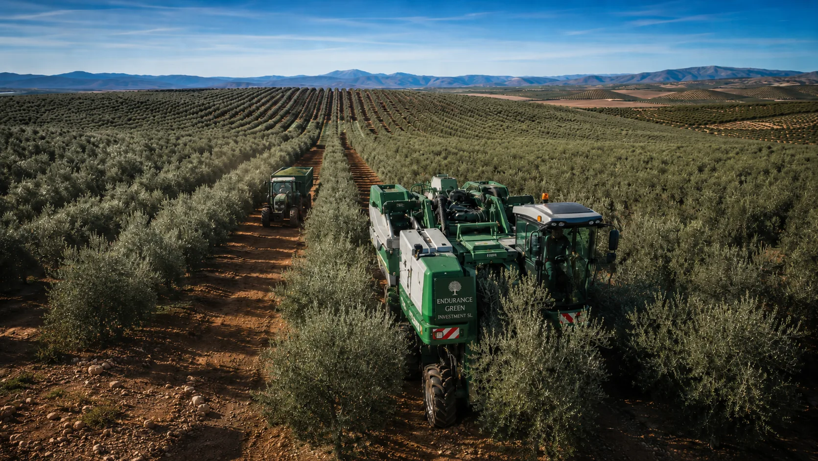 High-density olive-growing project