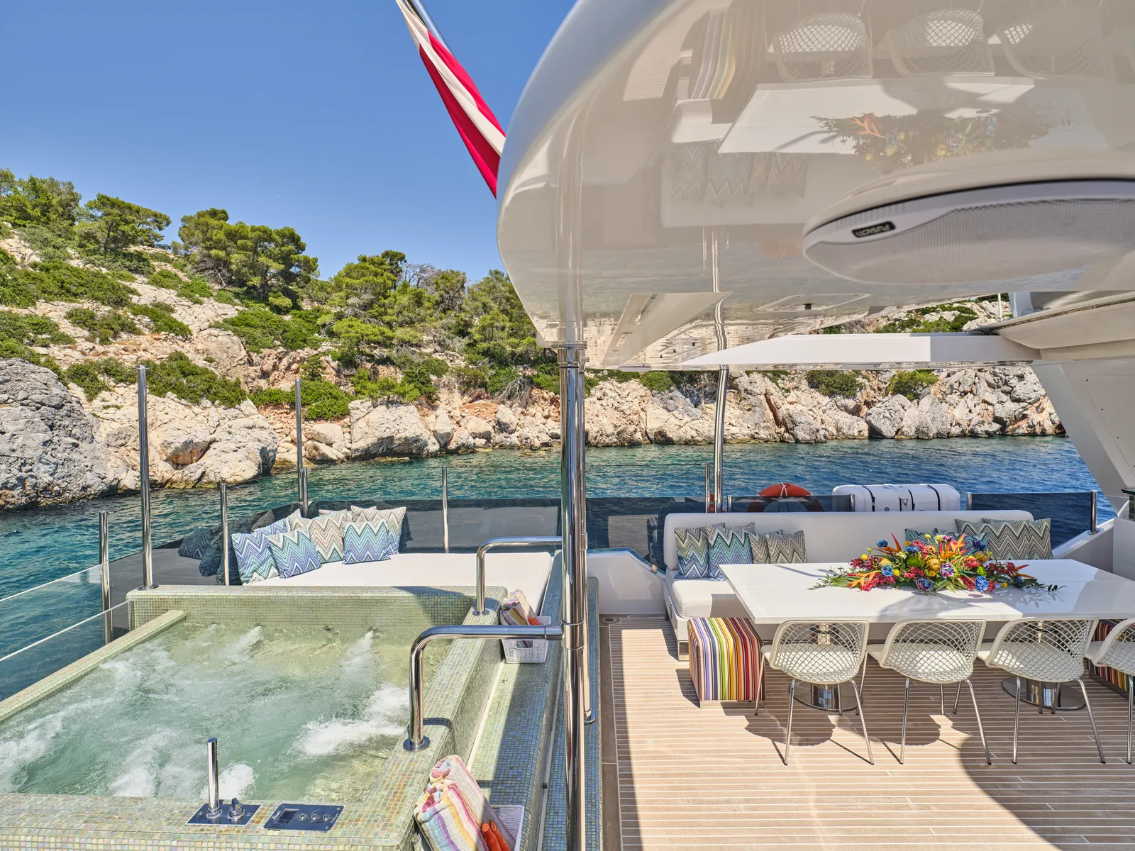 Solmare Yachting exterior deck